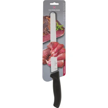 Kumpio peilis Victorinox Swiss Classic, 25 cm, juodas