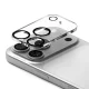 Apsauginis stiklas kamerai Ringke Camera Full Cover, iPhone 17 Pro, 2 vnt. - Juodas