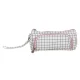Maaleo 00024509 Two-Compartment School Pencil Case, White Checkered