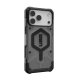 UAG Pathfinder Clear MagSafe dėklas iPhone 17 Pro Max, pilkas/juodas