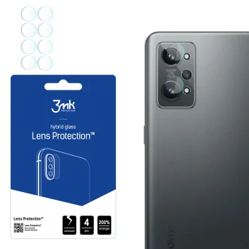 3mk Lens Protection Hybrid Camera Lens Glass for Realme GT 2 5G, 0.16 mm, 6H
