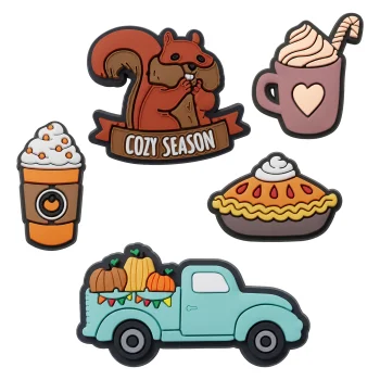 TFO Pumpkin Spice 3D sticker set, 5 pieces