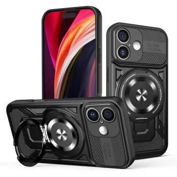 TFO Defender Armor Mag case for iPhone 16 6.1", black