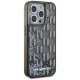 Karl Lagerfeld dėklas iPhone 15 Pro Max telefonui Liquide Glitter Monogram, juodas