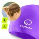 Silikoninė plaukimo kepuraitė TSUNAMI ilgiems plaukams, violetinė