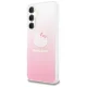 Hello Kitty Samsung Galaxy A55 dėklas IML Gradient Electrop Kitty Head, rožinis