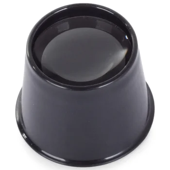 Kišeninis juvelyrinis didinamasis stiklas akiai 10x, 30mm