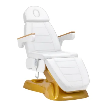 Elektrinis kosmetologinis krėslas Sillon Lux 273B, 3 varikliai, baltas