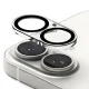 Ringke iPhone 17 kameros apsauginis stiklas (2 vnt.), juodas