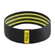 Audinio pasipriešinimo juosta 4Fizjo 126 Hip Band, 10-15 kg, juoda/geltona