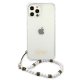 Guess Pearl skaidrus dėklas Apple iPhone 12 / 12 Pro
