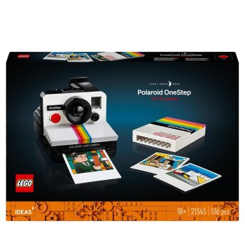 Lego Ideas 21345 Polaroid OneStep SX-70 fotoaparatas