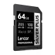 Atminties kortelė Lexar Professional SILVER PLUS SDXC 64GB (LSDSIPL064G-BNNNG)