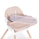 Ecotoys 2-in-1 maitinimo kėdutė, smėlio spalvos (130160)