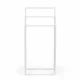 Modernhome Freestanding Towel Stand, 3 Tiers, White