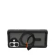 UAG Plasma XTE MagSafe dėklas iPhone 17 telefonui, juodas / oranžinis