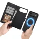 Tech-Protect iPhone 17 Air Wallet MagSafe dėklas, matinė juoda