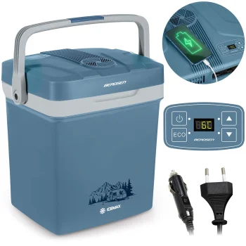 Nešiojamas automobilinis šaldytuvas Berdsen Icemax 26L, mėlynas