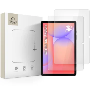 Apsauginis stiklas Tech-Protect Glass Fit+ Galaxy Tab S10 Lite (2 vnt.), skaidrus