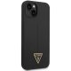Guess Silicone Triangle dėklas skirtas iPhone 14 Plus, juodas