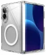 Ringke Fusion Flap Magnetic MagSafe dėklas Samsung Galaxy Z Fold 8, skaidrus