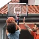 Reguliuojamas pastatomas krepšinio stovas FALCON ROOKIE