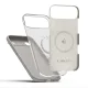 Tech-Protect iPhone 17 Air Silicone MagSafe dėklas, pilkas