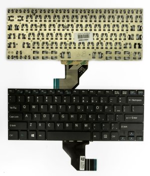 Klaviatūra Sony VAIO SVF14 kompiuteriui, juoda