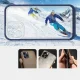 Skaidrus dėklas iPhone 12 Pro Max telefonui Hybrid Armor Clear 3 in 1, mėlynas