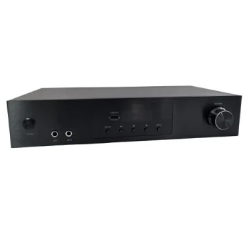 Hi-Fi stereo garso stiprintuvas 120W (2x60W) su Bluetooth ir HDMI ARC, juodas
