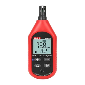 Skaitmeninis temperatūros ir drėgmės matuoklis Uni-T UT333BT
