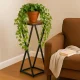 Plant Stand Metal Flower Pot Holder Geometric Loft Style Rack ModernHome