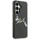 Karl Lagerfeld IML KC Script MagSafe Case for Samsung Galaxy S26 Plus, Black