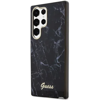 Guess Samsung Galaxy S23 Ultra dėklas Marble Black