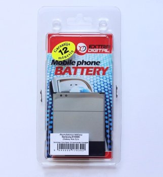 Extra Digital Battery for Samsung Galaxy Ace 3 LTE (1800mAh, B105BE)