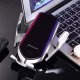 Automatinis automobilinis telefono laikiklis su 10W belaidžiu įkrovikliu, auksinis