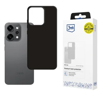 Dėklas 3mk Matt Case telefonui Oppo Reno 14 Pro, juodas