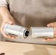 Manual Coffee Grinder with Adjustable Burr, Silver
