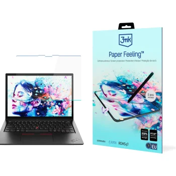 Apsauginė matinė plėvelė 3mk Paper Feeling skirta Lenovo ThinkPad L13 2in1 Gen 6 (2 vnt.)