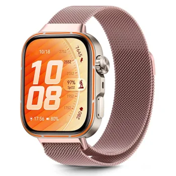 Tech-Protect MilaneseBand dirželis Huawei Watch Fit 3, rožinis