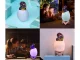 Vaikų naktinė RGB LED lemputė Triceratops dinozauro kiaušinis