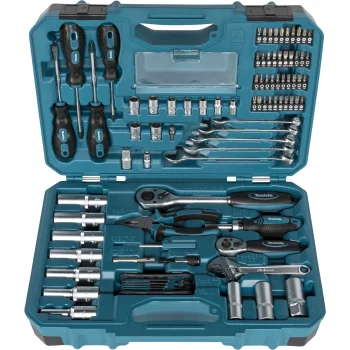 Įrankių rinkinys Makita E-08458 lagamine, 87 dalių
