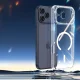 Dėklas Dux Ducis Clin Mag skirtas iPhone 18 Pro / 17 Pro su MagSafe, skaidrus