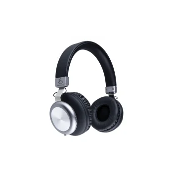 Belaidės ant ausų dedamos Bluetooth ausinės Rebeltec Mozart, juodos