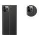 Knygutės tipo dėklas iPhone 13 Pro su išmaniuoju langeliu Sleep Case, juodas