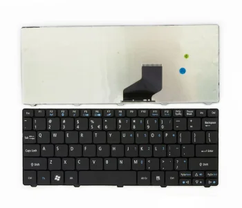 Klaviatūra Acer Aspire One 532H / D255 / D270 nešiojamam kompiuteriui, juoda