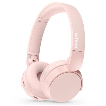 Belaidės uždedamos ausinės Philips TAH4209PK/00, rožinės
