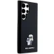 Karl Lagerfeld dėklas Samsung Galaxy S24 Ultra, Silicone Karl&Choupette, juodas