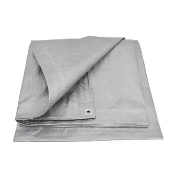 Tarpaulin 6 × 10 m, 120 g/m², Silver