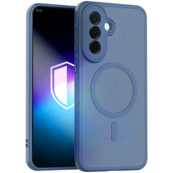 Dėklas 3mk Misty MagCase skirtas Samsung Galaxy A37, mėlynas